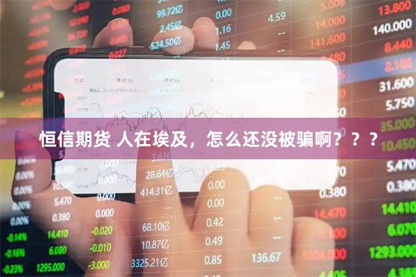 恒信期货 人在埃及，怎么还没被骗啊？？？